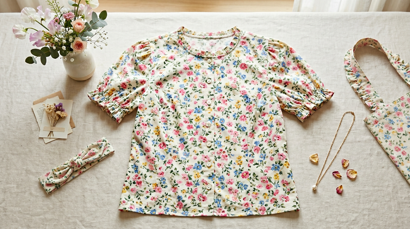 Bahar Çiçeği Bluz